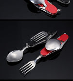 Outdoor Tableware (Fork/Spoon/Knife/Bottle Opener)