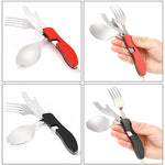 Outdoor Tableware (Fork/Spoon/Knife/Bottle Opener)