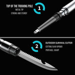 This multi-functional trekking pole