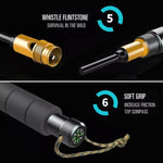 This multi-functional trekking pole