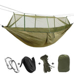 Ultralight Travel  Hammocks With Integrated Mosquito Net