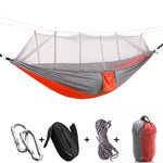 Ultralight Travel  Hammocks With Integrated Mosquito Net