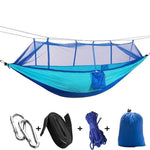 Ultralight Travel  Hammocks With Integrated Mosquito Net